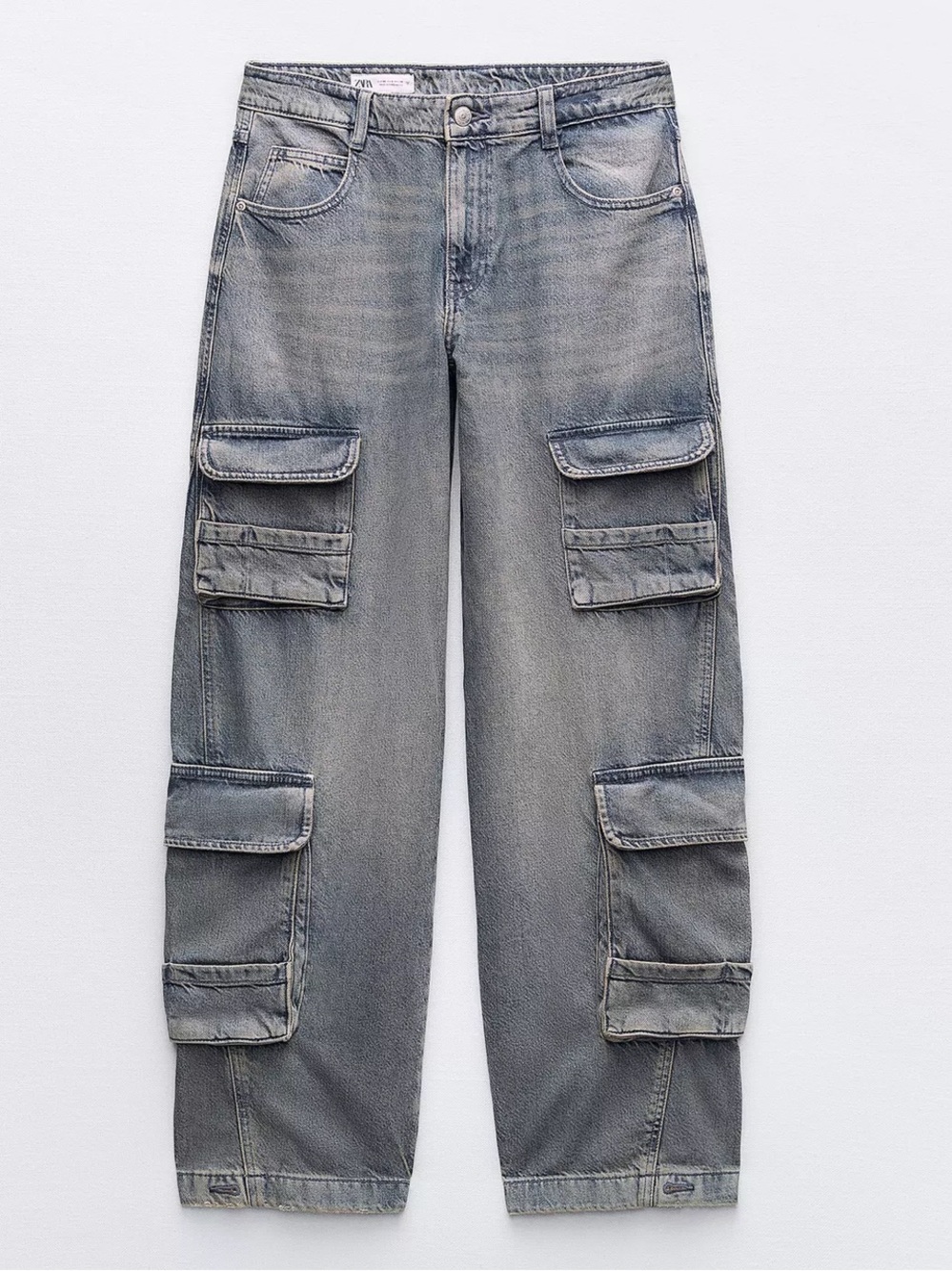 Zara Cargo Baggy Jeans